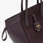Fendi Origami Mini Transformable Suede and Leather Mini Bag - Image 5